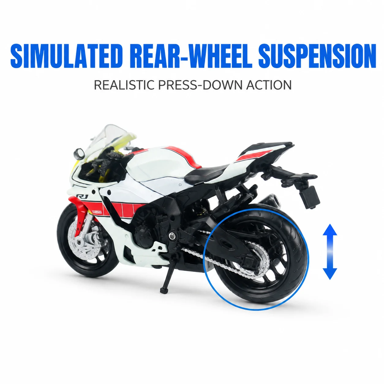 RMZCiTY Yamaha YZF-R1M 1:18 — imagen 6