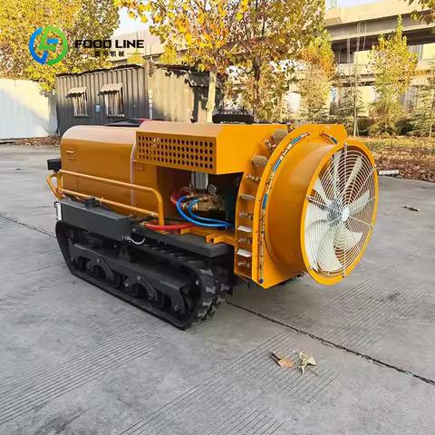 Robot Pulverizador Autopropulsado a Control Remoto para Huertos