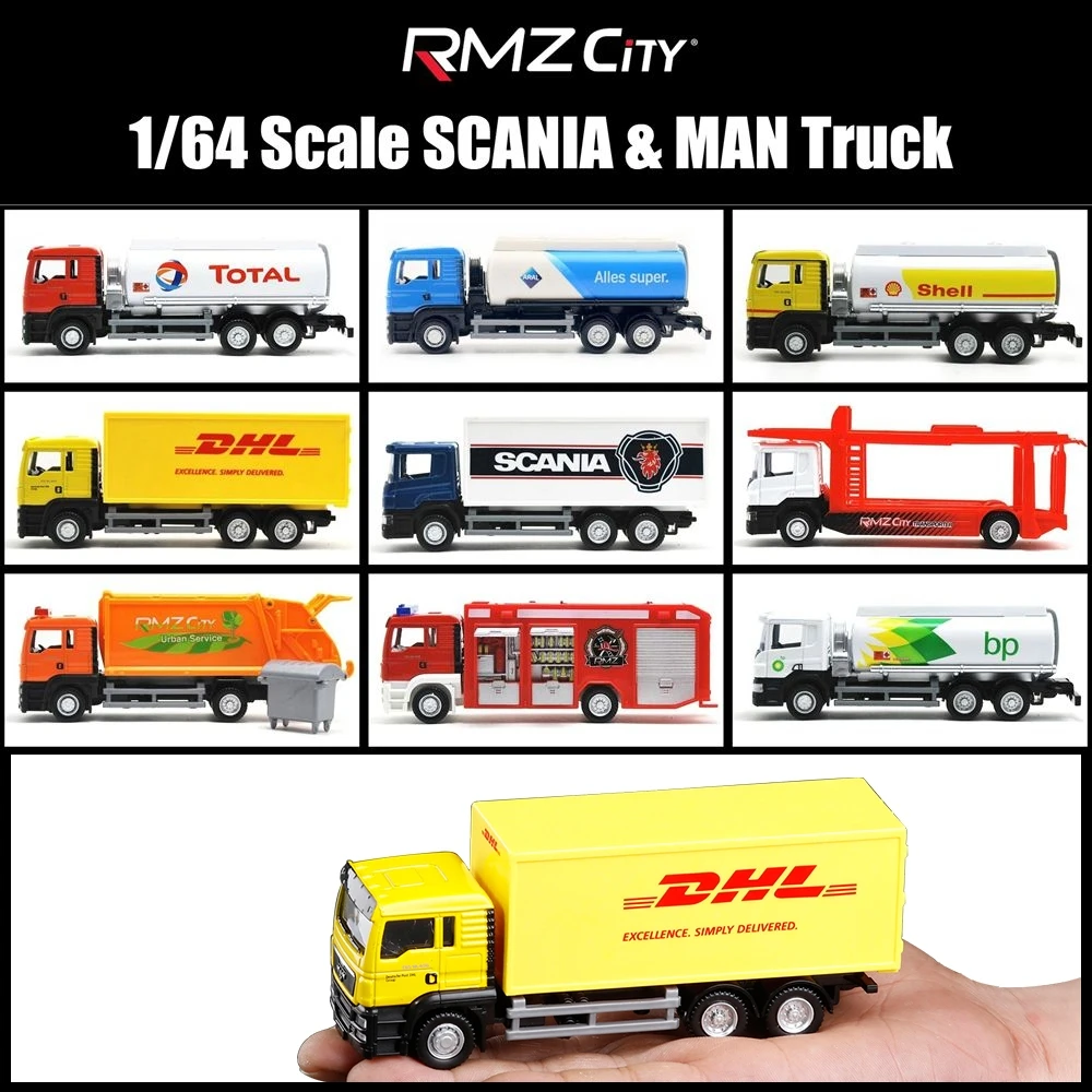 Scania Camión con Remolque a Escala 1:64 — imagen 1