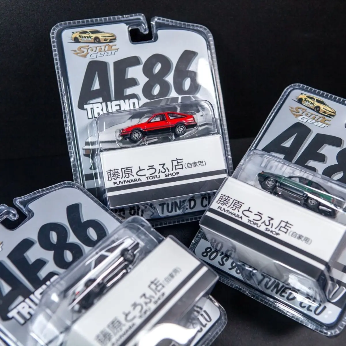 Toyota AE86 Trueno Miniatura 1:64 Escala JDM — imagen 1