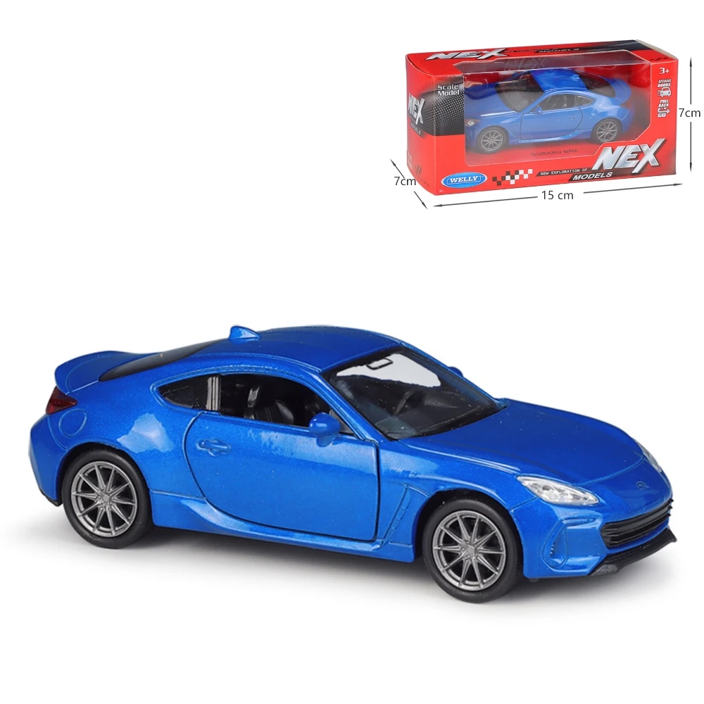 Welly Subaru BRZ 1:36 Metal Fundido — imagen 1