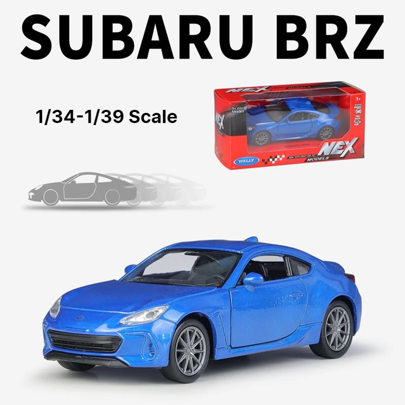 Welly Subaru BRZ 1:36 Metal Fundido — imagen 2