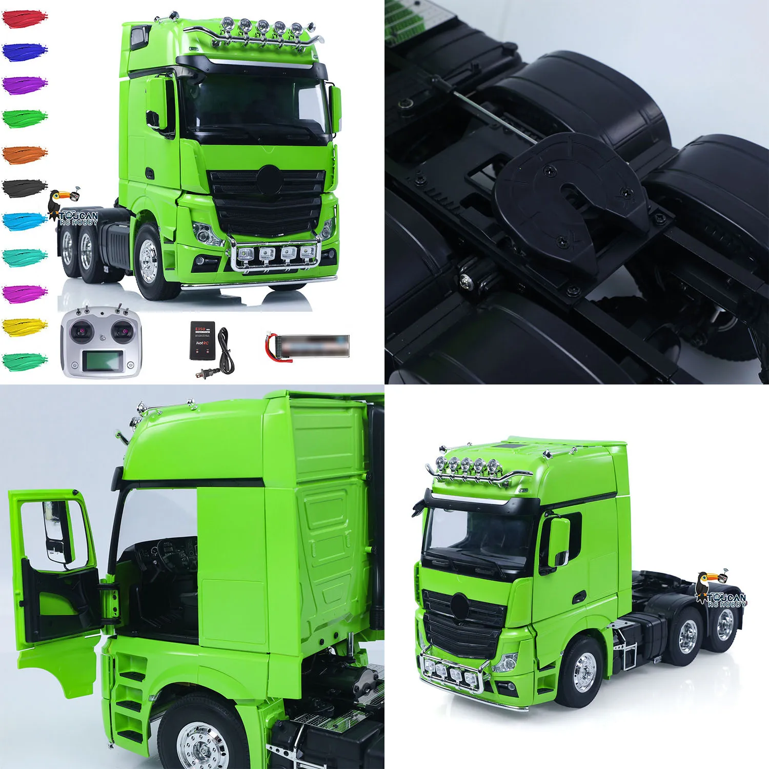 Toucan Camión Tractor 3363 1:14 6x4 RC — imagen 2