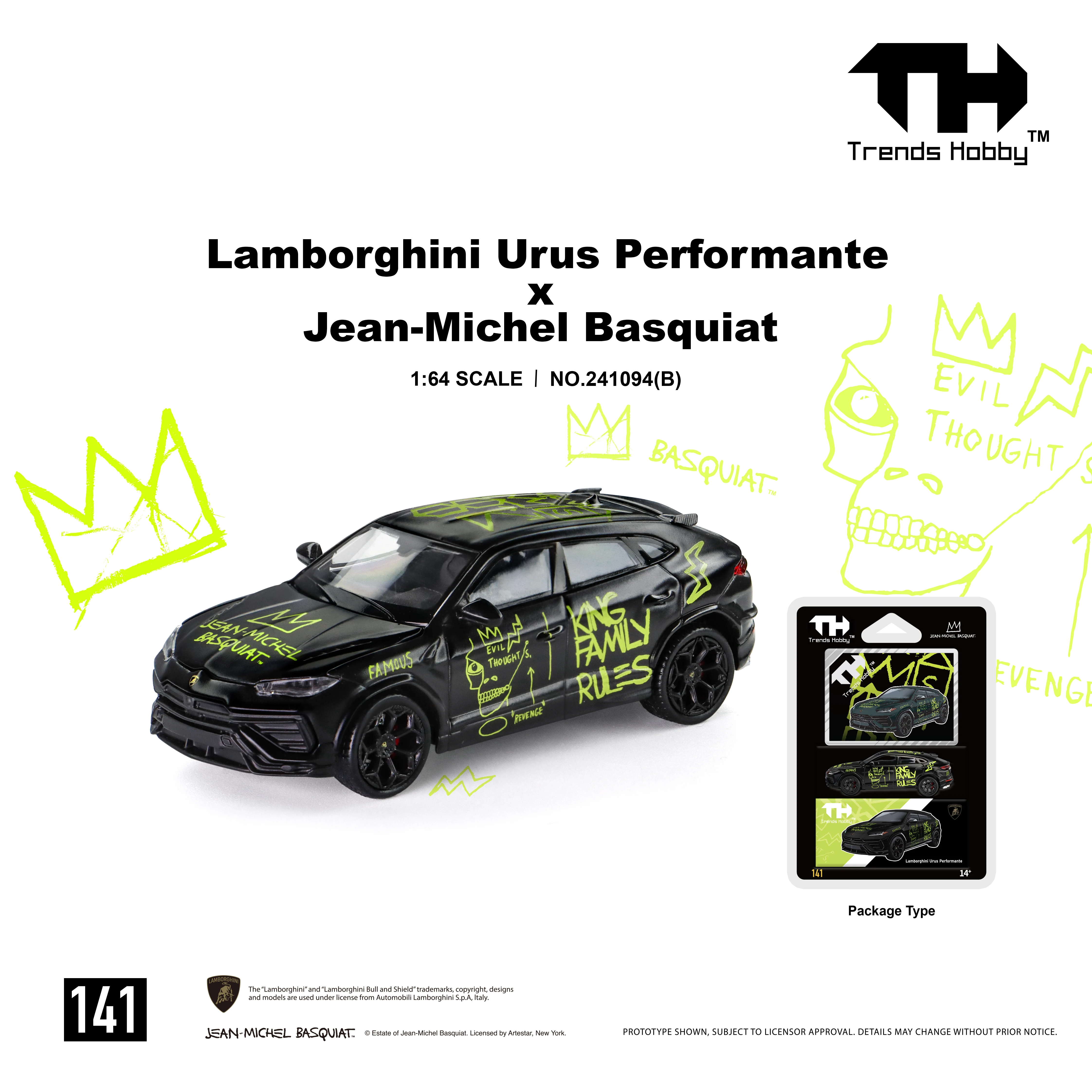 Lamborghini Urus Performante 1:64 Diecast — imagen 4