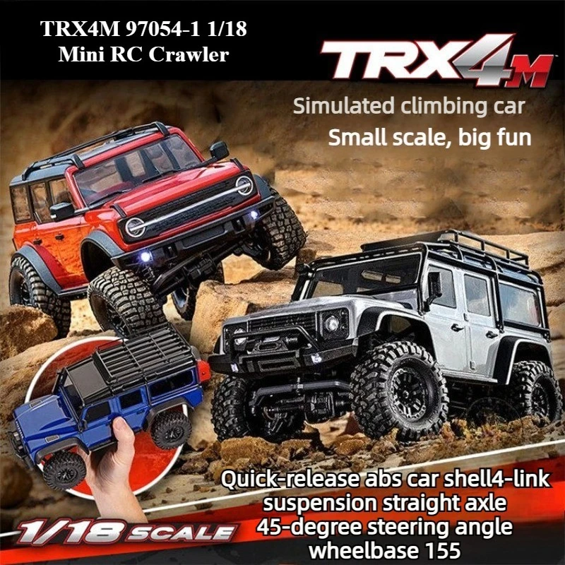 Traxxas TRX-4M 1:18 4WD Mini Todoterreno — imagen 1