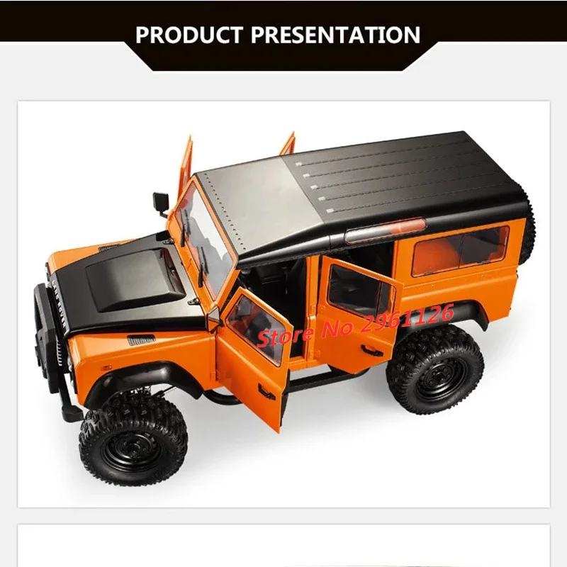 Camioneta RC Defender Todoterreno 63cm 2.4G — imagen 4