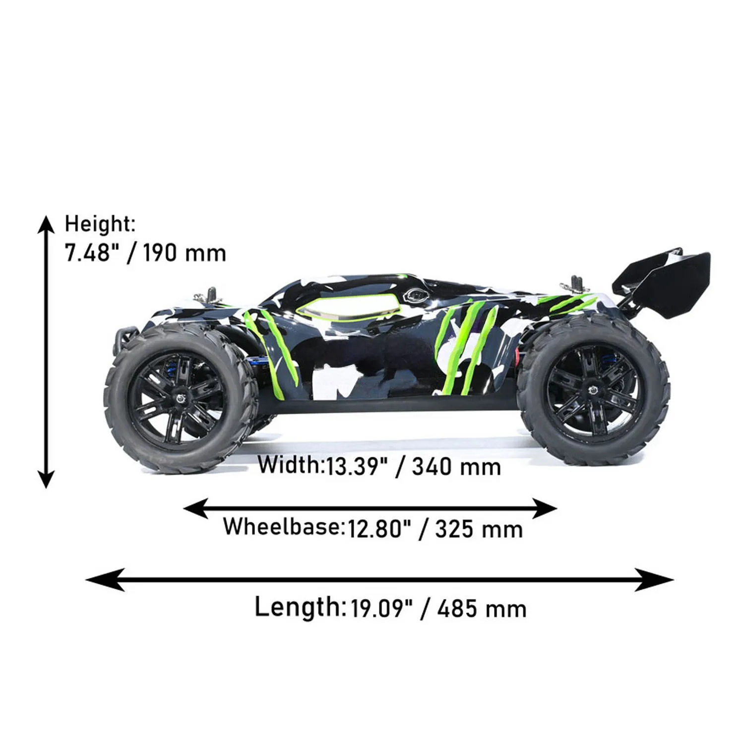 VRX RH818 1/8 Buggy Eléctrico AWD Brushless — imagen 1