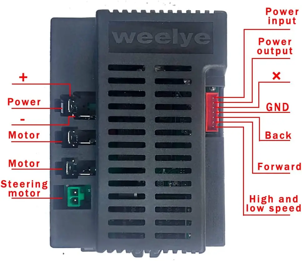 Weelye RX30 Receptor Control Remoto 2.4G 24V — imagen 3