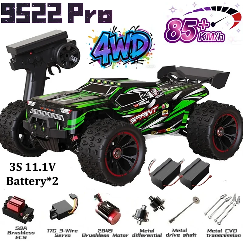WLtoys 9522 Pro 1:16 4WD Brushless — imagen 2