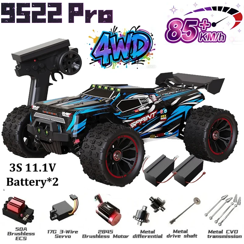 WLtoys 9522 Pro 1:16 4WD Brushless — imagen 3