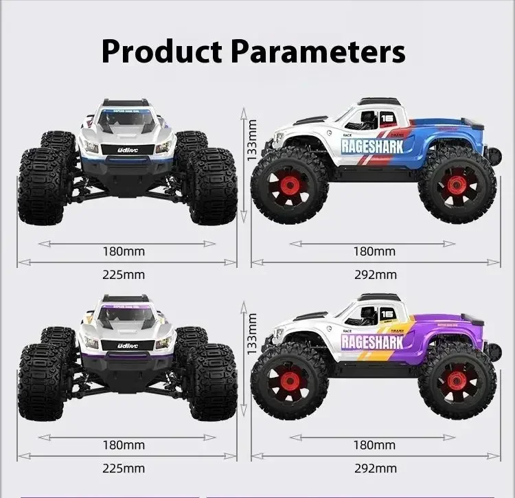 Yudi Lingyue UD1611 Monster Truck 1:16 4WD — imagen 4